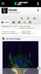 Mobile Screenshot of khorah.deviantart.com