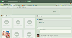 Desktop Screenshot of beiv10011.deviantart.com