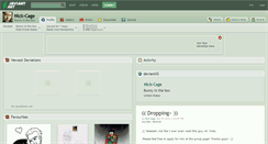 Desktop Screenshot of nick-cage.deviantart.com