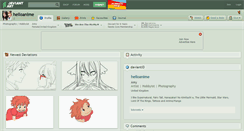 Desktop Screenshot of helloanime.deviantart.com