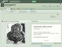 Tablet Screenshot of pictorimaginarius.deviantart.com
