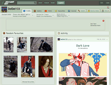 Tablet Screenshot of deidei133.deviantart.com