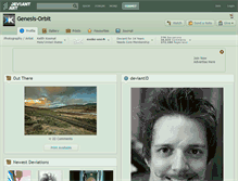 Tablet Screenshot of genesis-orbit.deviantart.com