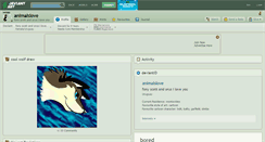 Desktop Screenshot of animalslove.deviantart.com