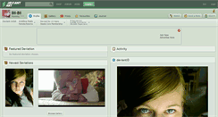 Desktop Screenshot of bii-bii.deviantart.com