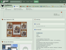 Tablet Screenshot of mejitorow.deviantart.com