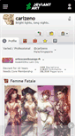 Mobile Screenshot of carlzeno.deviantart.com