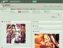 Tablet Screenshot of carlzeno.deviantart.com