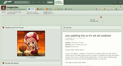 Desktop Screenshot of morganchan.deviantart.com