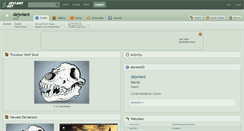 Desktop Screenshot of dejwiant.deviantart.com