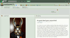 Desktop Screenshot of nouseforaname17x.deviantart.com
