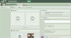 Desktop Screenshot of male-straitjacket.deviantart.com