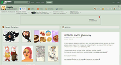 Desktop Screenshot of magaly.deviantart.com
