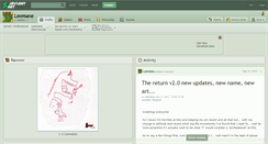 Desktop Screenshot of leomane.deviantart.com