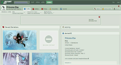 Desktop Screenshot of princess-elsa.deviantart.com