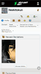 Mobile Screenshot of neekitokun.deviantart.com