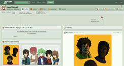 Desktop Screenshot of haruyuzuki.deviantart.com