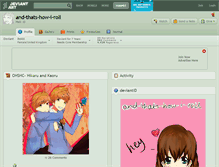 Tablet Screenshot of and-thats-how-i-roll.deviantart.com