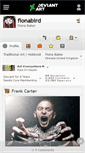 Mobile Screenshot of fionabird.deviantart.com