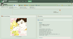 Desktop Screenshot of nyoro.deviantart.com