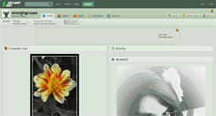 Desktop Screenshot of emergingmuses.deviantart.com