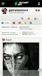 Mobile Screenshot of gabrielbelmont.deviantart.com