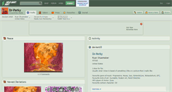 Desktop Screenshot of dr-perky.deviantart.com