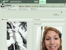 Tablet Screenshot of mrsbauer.deviantart.com