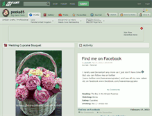 Tablet Screenshot of peeka85.deviantart.com