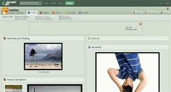 Desktop Screenshot of mahleu.deviantart.com