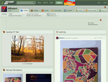 Tablet Screenshot of hifromvi.deviantart.com