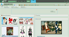 Desktop Screenshot of anacandycorner.deviantart.com