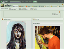 Tablet Screenshot of jahshalom.deviantart.com