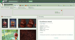 Desktop Screenshot of fabriciocampos.deviantart.com