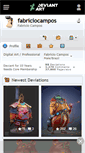Mobile Screenshot of fabriciocampos.deviantart.com