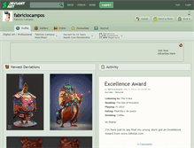 Tablet Screenshot of fabriciocampos.deviantart.com