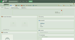 Desktop Screenshot of didilium.deviantart.com