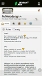 Mobile Screenshot of polwebdesign.deviantart.com