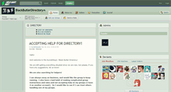 Desktop Screenshot of blackbutlerdirectory.deviantart.com