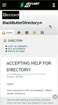 Mobile Screenshot of blackbutlerdirectory.deviantart.com