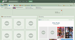 Desktop Screenshot of lulow.deviantart.com