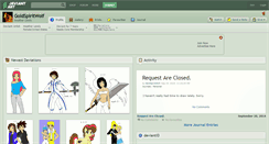 Desktop Screenshot of goldspiritwolf.deviantart.com