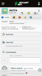 Mobile Screenshot of jachra.deviantart.com