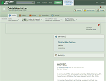 Tablet Screenshot of doktahmanhattan.deviantart.com