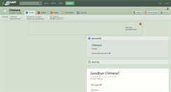Desktop Screenshot of chimere.deviantart.com
