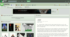 Desktop Screenshot of fuzzyhojo.deviantart.com