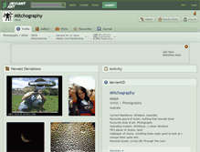 Tablet Screenshot of mitchography.deviantart.com