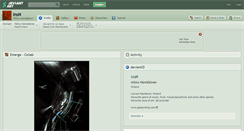 Desktop Screenshot of insn.deviantart.com