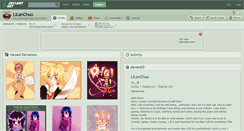 Desktop Screenshot of lilanchuu.deviantart.com