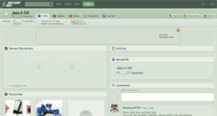 Desktop Screenshot of jazz-x-sw.deviantart.com